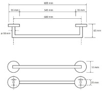 Suport prosop Bemeta Brilo (161204042) imaginea #2 — magazin online Desire.md