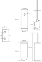 Perie WC Bemeta Brilo (161313060) imaginea #2 — magazin online Desire.md