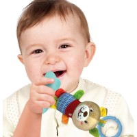 Jucărie pentru pătuturi si carucioare Clementoni Lovely Soft Dog Rattle (17785) imaginea #2 — magazin online Desire.md