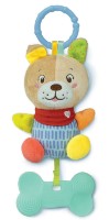 Игрушка для колясок и кроваток Clementoni Lovely Soft Dog Rattle (17785)