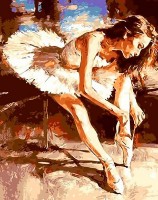 Картина по номерам PRC Balerina 40x50cm 04199