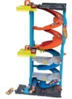 Set jucării transport Hot Wheels  Transforming Race Tower (HKX43) imaginea #2 — magazin online Desire.md