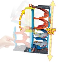 Set jucării transport Hot Wheels  Transforming Race Tower (HKX43)