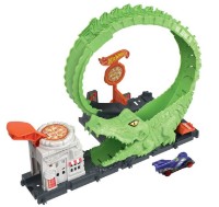 Set jucării transport Hot Wheels  Gator Loop Attack (HKX39)