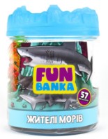 Figurine animale Fun Banka Animale Marine 57pcs (320077-UA) imaginea #1 — magazin online Desire.md