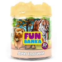 Figurine animale Fun Banka Animale Salbatice 57pcs (320063-UA) imaginea #1 — magazin online Desire.md