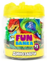 Фигурки животных Fun Banka Dinozauri 45pcs (101759-UA)