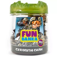 Set jucării Fun Banka Fortele Terestre 100pcs (101865-UA) imaginea #1 — magazin online Desire.md