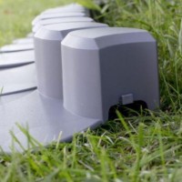 Gard decorativ pentru gradina Prosperplast Palisada Happy Grass IHAP1-S443 imaginea #2 — magazin online Desire.md