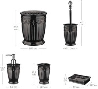 Set pentru baie Okyanus Gray OKY606 imaginea #2 — magazin online Desire.md