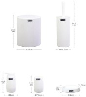 Set pentru baie Okyanus White OKY478-3B imaginea #2 — magazin online Desire.md