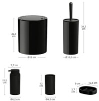 Set pentru baie Okyanus Gray OKY616 imaginea #2 — magazin online Desire.md