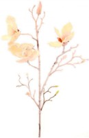 Floare decorativă Casa Masa 86cm (L19590/WH)