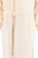 Halat de baie Rhomtuft Baronesse Natur Jasmin M imaginea #2 — magazin online Desire.md