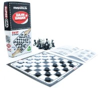 Joc educativ de masa Maximus Шашки и шахматы (MX-5476) imaginea #2 — magazin online Desire.md