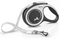 Поводок Flexi New Comfort M Tape 5m Black