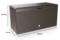 Садовый ящик Prosperplast Boxe Rato Plus MBRP290-440U фото №3 — интернет-магазин Desire.md