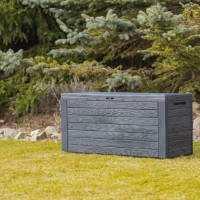 Садовый ящик Prosperplast Woodebox MBWL280-S433 фото №3 — интернет-магазин Desire.md