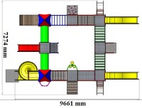 Игровой комплекс EBS Bastion 132 фото №2 — интернет-магазин Desire.md