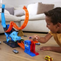 Set jucării transport Hot Wheels  City T-Rex Chomp Down (HKX42) imaginea #5 — magazin online Desire.md