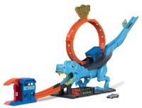 Set jucării transport Hot Wheels  City T-Rex Chomp Down (HKX42)