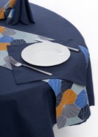 Față de masă Comfy House Stofa Panama Blue M06100-3 imaginea #4 — magazin online Desire.md