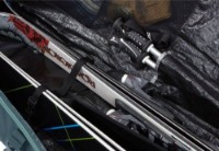 Huse pentru schiuri Thule RoundTrip Ski Roller 175cm Dark Slate