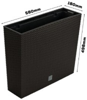 Цветочный горшок Prosperplast Rato Case DRC600T-440U фото №2 — интернет-магазин Desire.md