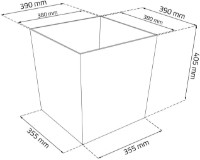 Цветочный горшок Prosperplast Rato Low DRTS400L-S449 фото №4 — интернет-магазин Desire.md
