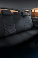 Set huse Panda Malta Negru cu ața Sură imaginea #4 — magazin online Desire.md