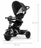 Bicicletă copii Qplay Cosy Black imaginea #2 — magazin online Desire.md