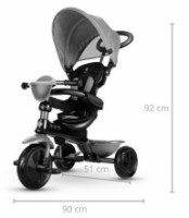 Bicicletă copii Qplay Cosy Grey imaginea #5 — magazin online Desire.md
