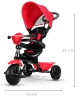 Bicicletă copii Qplay Cosy Red imaginea #7 — magazin online Desire.md