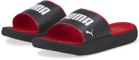Шлёпанцы мужские Puma Softride Slide Massage Puma Black/White/High Risk Red 42 фото №1 — интернет-магазин Desire.md