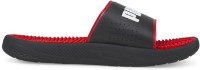 Шлёпанцы мужские Puma Softride Slide Massage Puma Black/White/High Risk Red 46 фото №3 — интернет-магазин Desire.md
