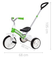 Bicicletă copii Qplay Elite Plus Green imaginea #6 — magazin online Desire.md