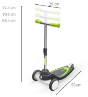 Trotinetă Qplay Mika Green imaginea #3 — magazin online Desire.md