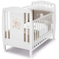 Кроватка Cam Teddy bear on the moon White (G214) фото №2 — интернет-магазин Desire.md