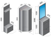 Прихожая Arta Mobilei Ferara 2.3.5 AM24 фото №2 — интернет-магазин Desire.md