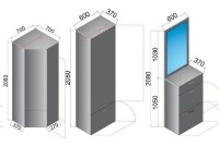 Прихожая Arta Mobilei Krafti 5.3.4 AM80 фото №2 — интернет-магазин Desire.md