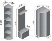 Прихожая Arta Mobilei Wenghe 2.3.1 AM38 фото №2 — интернет-магазин Desire.md
