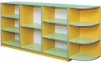Шкаф Tisam (4513) Жёлтый/Зелёный фото №1 — интернет-магазин Desire.md