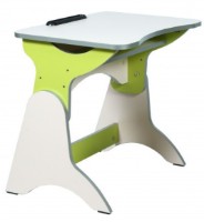 Школьная парта Tisam (13117) Зелёный/Сакура