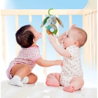 Jucărie pentru pătuturi si carucioare Clementoni Lovely Soft Bunny Rattle (17787) imaginea #3 — magazin online Desire.md