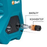 Мойка высокого давления Bort BHR-2300-Pro фото №6 — интернет-магазин Desire.md