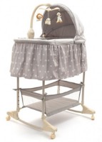 Leagăn New Baby PL501 Grey Stars (46557)