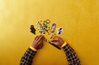 Набор детской бижутерии Lego Harry Potter Dots: Hogwards Accessories Pack (41808) фото №2 — интернет-магазин Desire.md