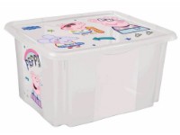 Container pentru jucării Keeeper Peppa Transparent (12239001) 45L imaginea #1 — magazin online Desire.md