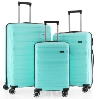Комплект чемоданов CCS 5225 Set Water Green фото №1 — интернет-магазин Desire.md