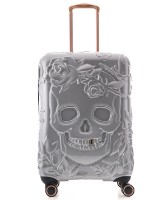 Чемодан CCS 5217 M Silver фото №1 — интернет-магазин Desire.md